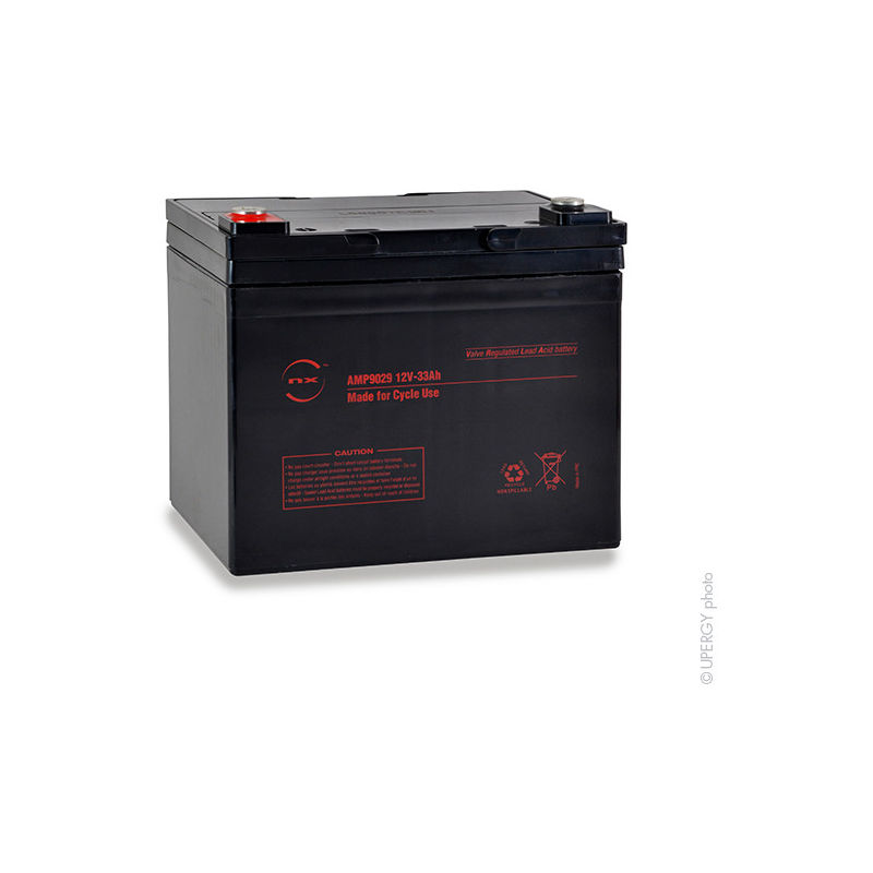 

NX - Batería plomo AGM NX 33-12 Cyclic 12V 33Ah M6-F