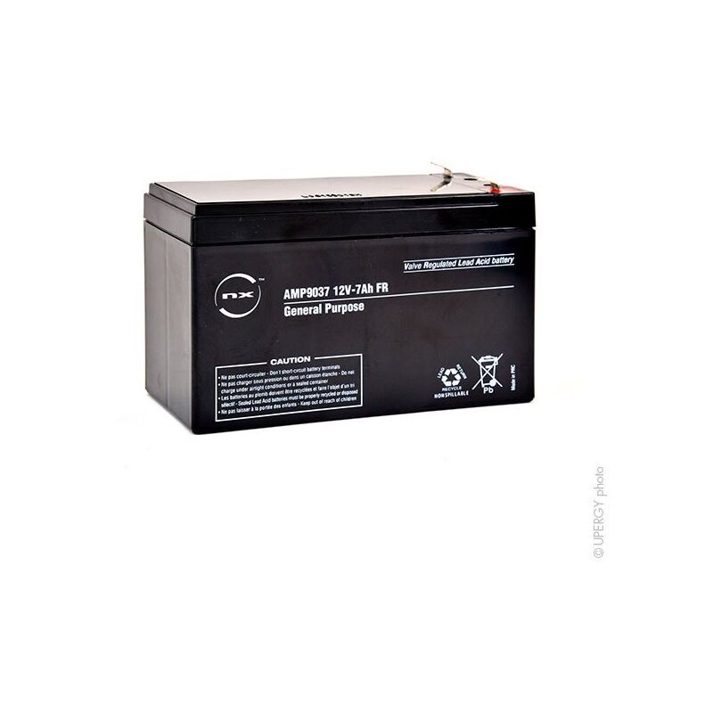 

NX - Batería plomo AGM 7-12 General Purpose FR 12V 7Ah F4.8