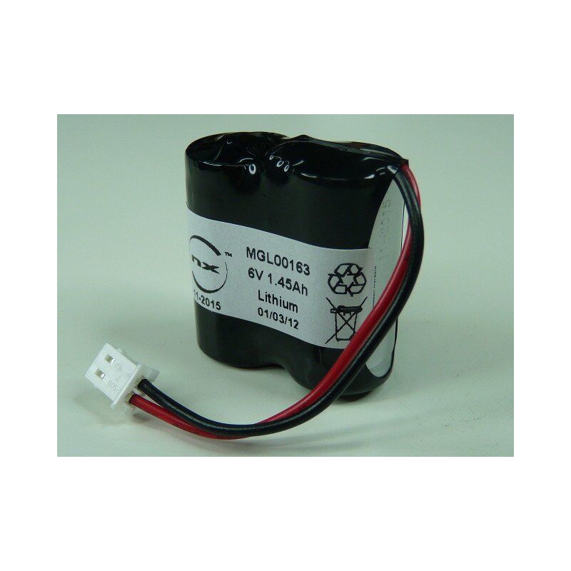 

Batería sistema de alarma 2x CR123 2S1P ST1 6V 1.45Ah 5264 - NX
