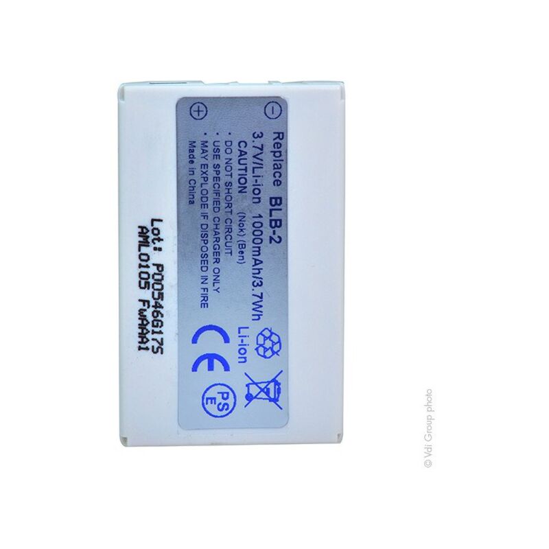 

Batería smartphone 3.7V 1000mAh - US-P ; BLB-2 ; BLB2 ; E40 ; E41 ; S30 - NX