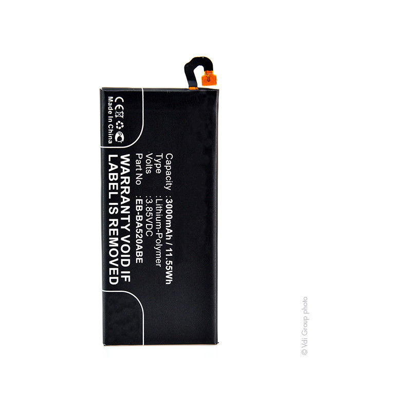 

Batería smartphone 3.85V 3000mAh - EB-BA520ABE ; GH43-04680A - NX