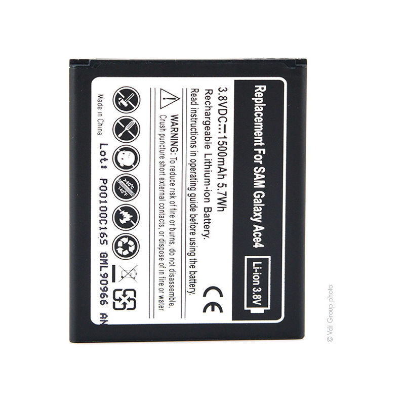 

Batería smartphone 3.8V 1500mAh - B100E ; EB-B130BE ; EBB130BE ; EB-BG3 - NX