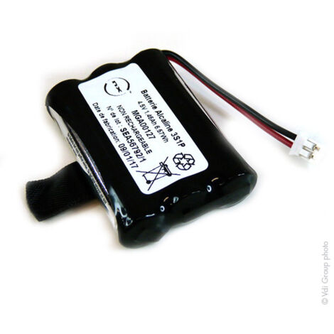 NX - Batterie alcaline 3x AAA 3S1P 4.5V 1.46Ah PHR-2