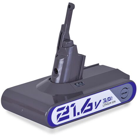 NX – Batterie aspirateur compatible Dyson V8 21.6V 3Ah – Lithium-ion – Autonomie prolongée – Modèles Absolute et SV10