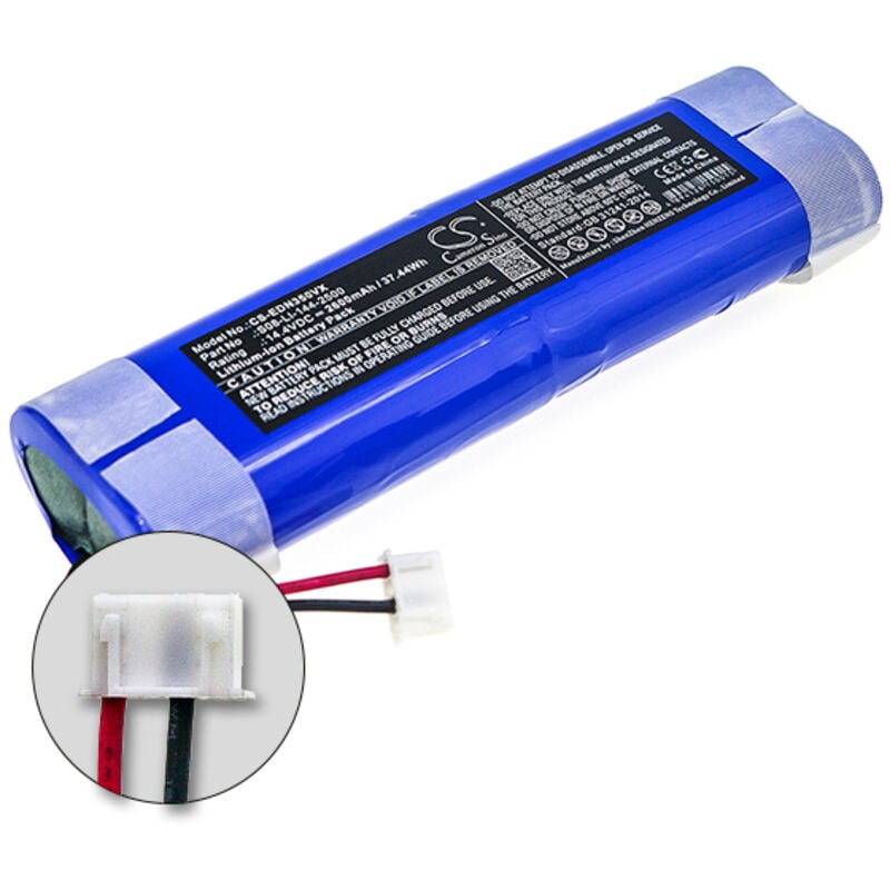 Batterie aspirateur compatible Ecovacs 14.4V 2600mAh - S08-LI-144-2500 - NX