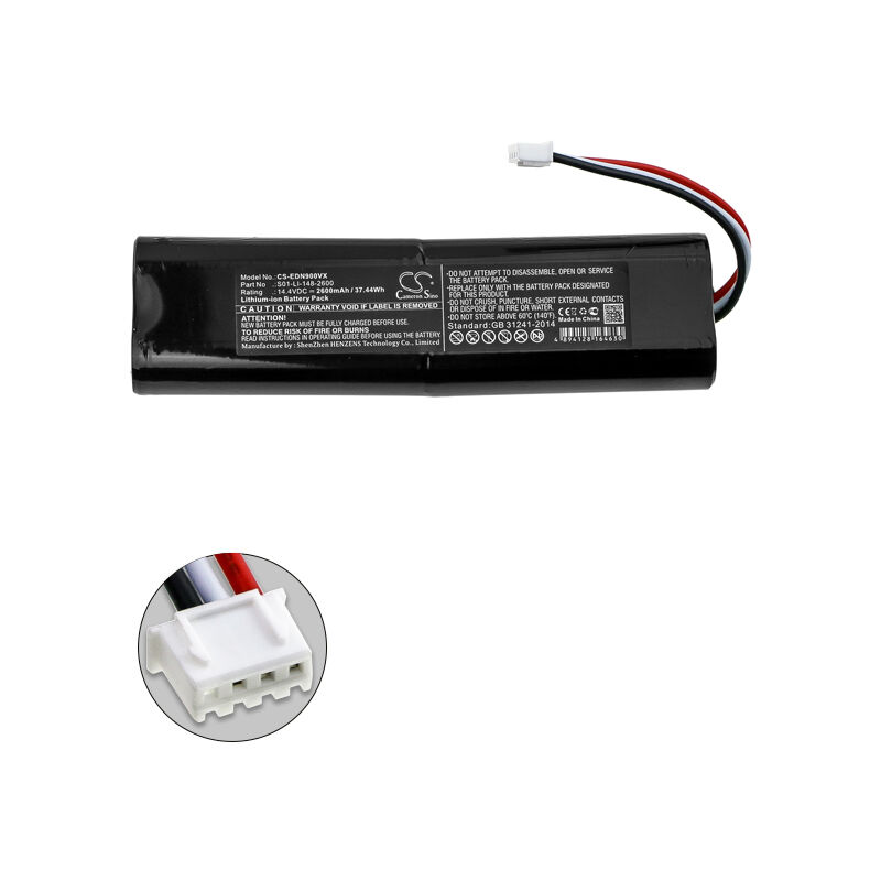 Batterie aspirateur compatible Ecovacs 14.4V 2600mAh - S09-LI-148-3200 - NX