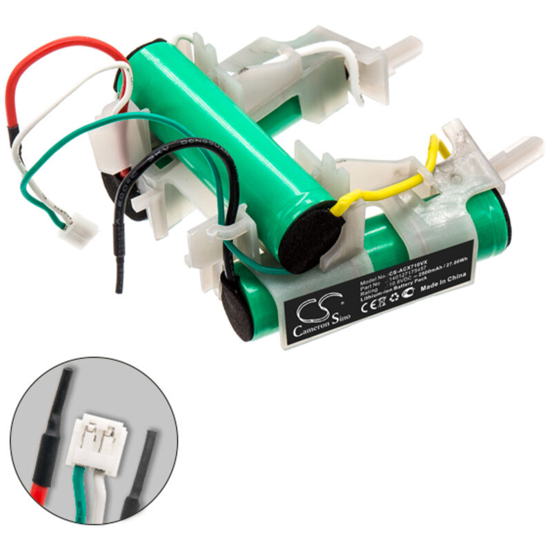 Batterie aspirateur compatible Electrolux 10.8V 2500mAh - 140127175457 - NX