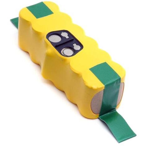 NX – Batterie aspirateur compatible iRobot Roomba 14.4V 3Ah – Ni-Mh – Dimensions 139x46x47mm – Remplacement pour VAC-500NMH-33 - VAC-500NMH-33GD-ROOMBA-5