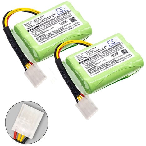 NX - Batterie aspirateur compatible Neato (2 x batteries) 7.2V 3.5Ah - 205-0001