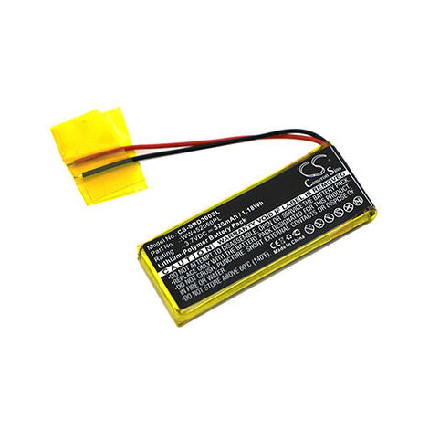 NX - Batterie casque audio pour Scala rider 3.7V 320mAh - WW452050PLWW452050PL