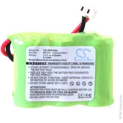 NX - Batterie collier pour chien 3.6V 210mAh