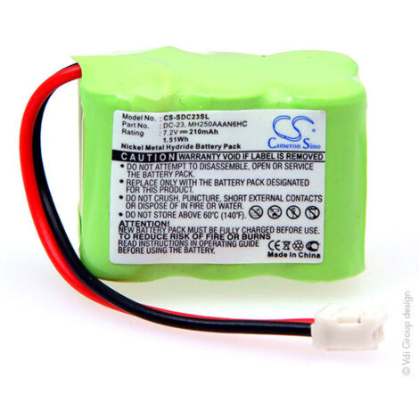 NX - Batterie collier pour chien 7.2V 210mAh
