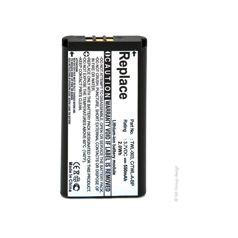 Batterie console de jeux compatible Nintendo DSi 3.7V 550mAh - c/twl-a-bpt - NX