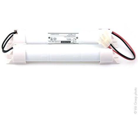 NX - Batterie eclairage secours 3D+3D ST5 Twin Stick Fils + AMP 7.2V 4Ah