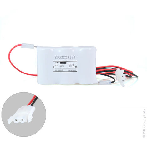 NX - Batterie eclairage secours 3xD ST1 + AMP 3.6V 4Ah