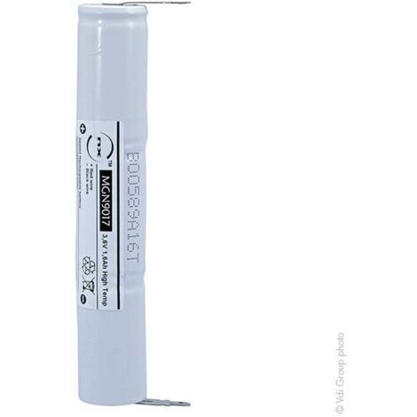 NX - Batterie eclairage secours 3xSC ST4 + fils 3.6V 1.6Ah