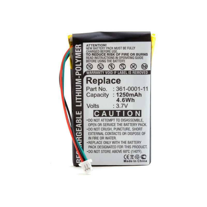 NX - Batterie GPS 3.7V 1250mAh - 010-00621-10361-00019-11