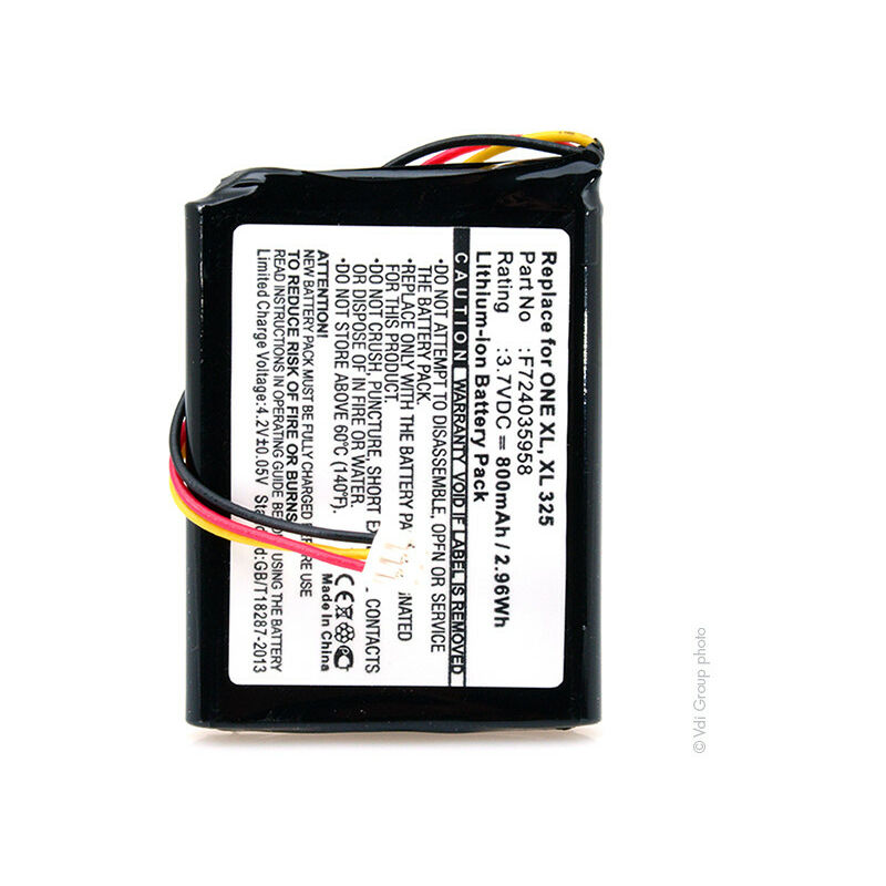 NX - Batterie GPS 3.7V 800mAh - F724035958653443F702019386LG ICP523450 C1
