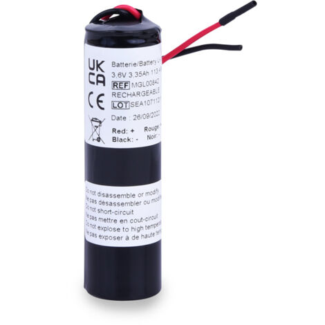 NX - Batterie Li-Ion 1x 18650 1S1P ST1 3.6V 3.35Ah - 24AWG