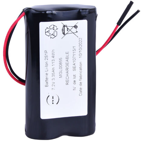 NX - Batterie Li-Ion 2x 18650 2S1P ST1 7.2V 3.35Ah - 24AWG