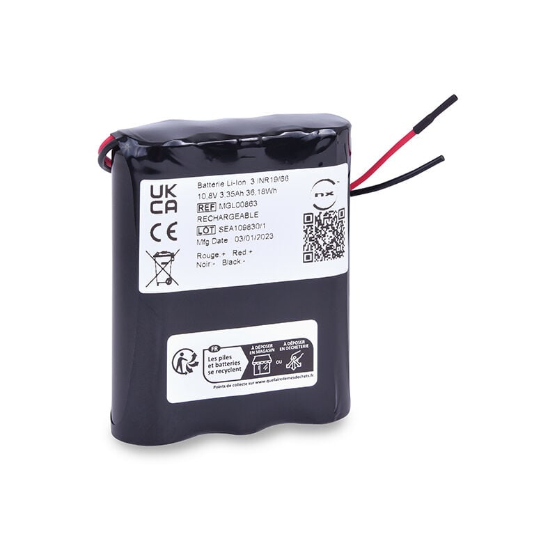 NX - Batterie Li-Ion 3x 18650 3S1P ST1 10.8V 3.35Ah - 24AWG