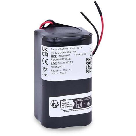 NX - Batterie Li-Ion 4x 18650 4S1P ST2 14.4V 3.35Ah - 24AWG
