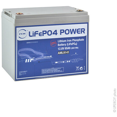 Batterie lithium fer phosphate UN38.3 12V 65Ah M8 - Cdiscount Auto