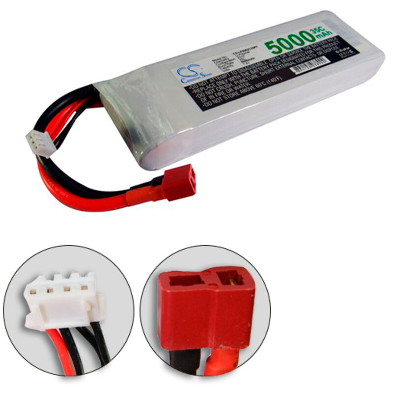 NX - Batterie Li-Po LiPo 35C 2S1p 7.4V 5000mAh