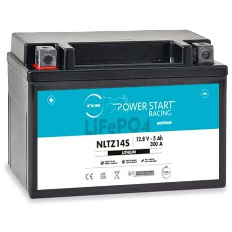 NX - Batterie moto Lithium YTZ14S / NLTZ14S 12.8V 5Ah