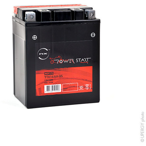 NX - Batterie moto Lithium NX Power Start Racing 12V 6.9Ah