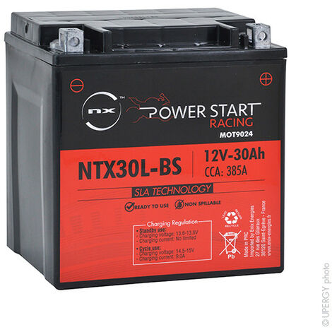 NX - Batterie moto YTX30L-BS/ NTX30L-BS 12V 30Ah