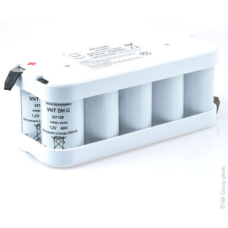 NX - Batterie NiCd 10x D VNT 5S2P ST2 6V 8Ah Cosse