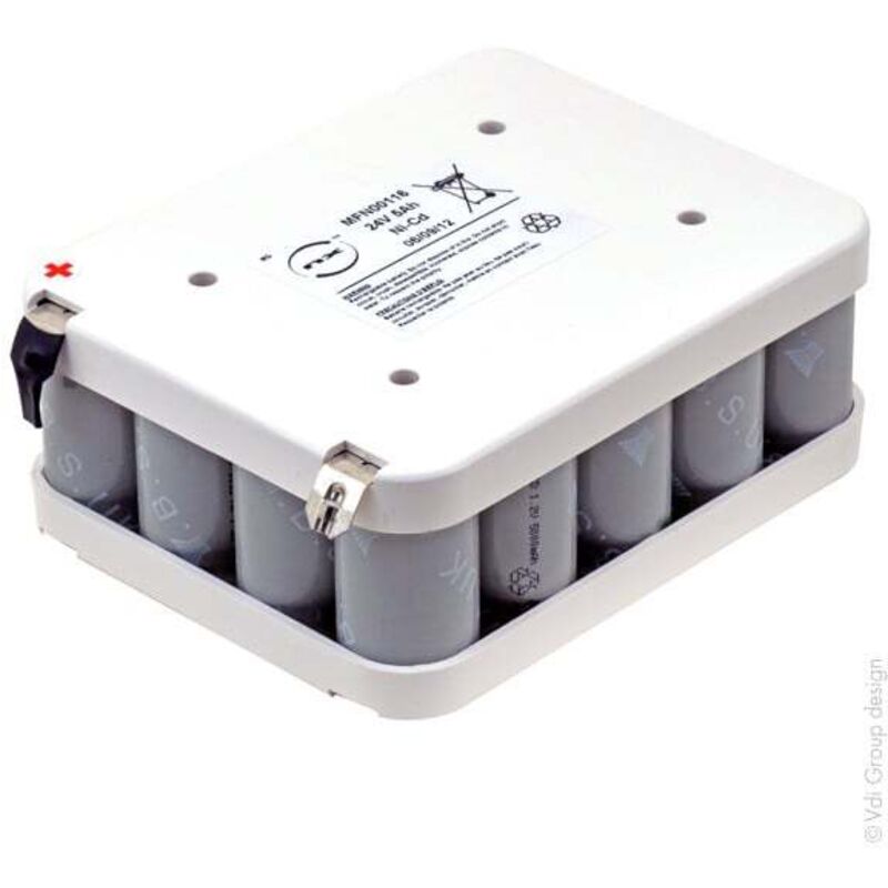 NX - Batterie NiCd 20x d 20S1P ST2 24V 5Ah Cosse