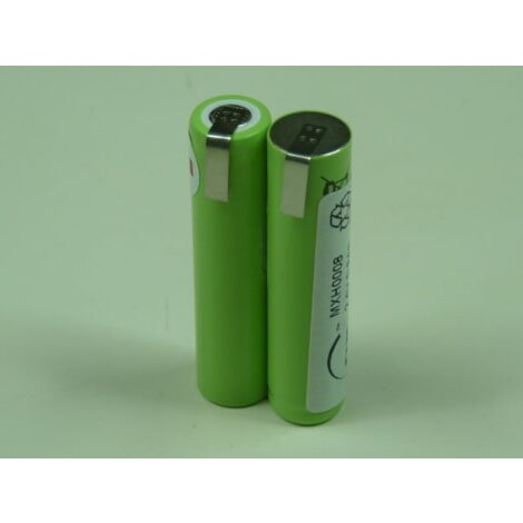 NX - Batterie NiMH 2x AAA NX 2S1P ST1 2.4V 800mAh T2