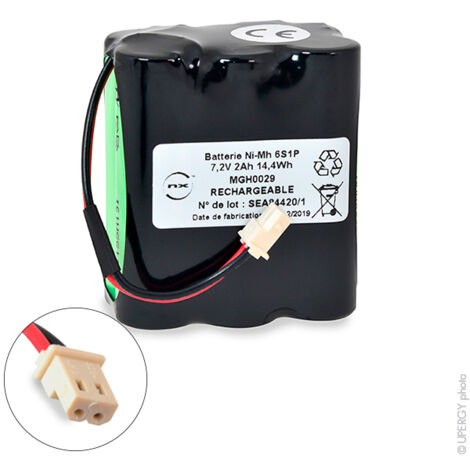 NX - Batterie NiMH 6x AA NX 6S1P ST2 7.2V 2Ah Molex