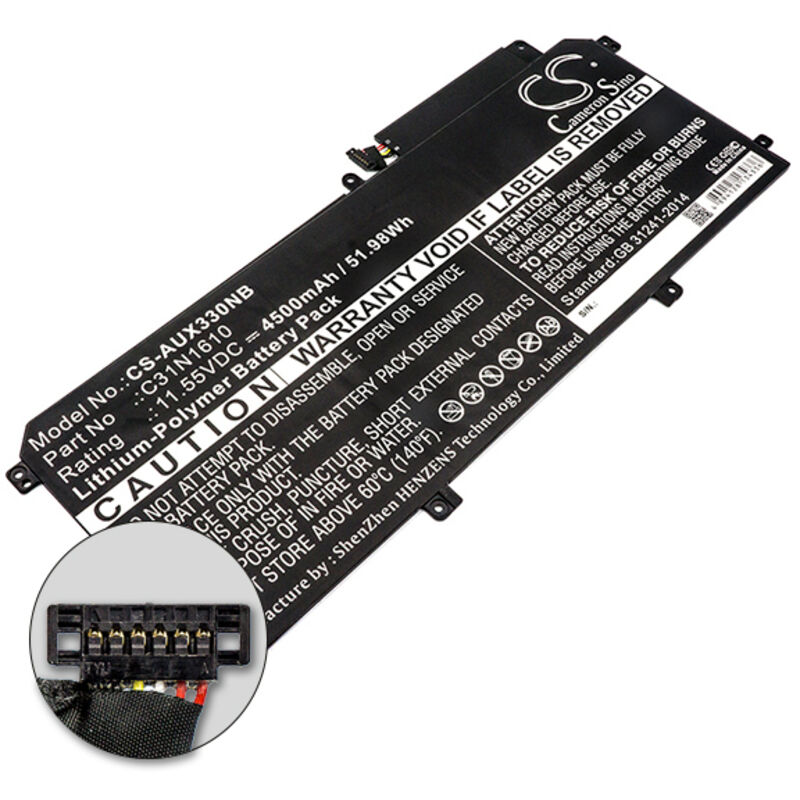 Batterie ordinateur portable 11.31V 4500mAh - C31N14280B200-014500000B200 - NX