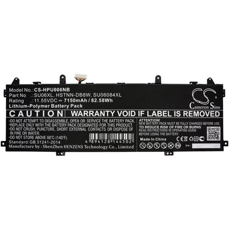 NX - Batterie ordinateur portable 11.55V 7150mAh - HSTNNDB8WHSTNN-DB8WL2904827