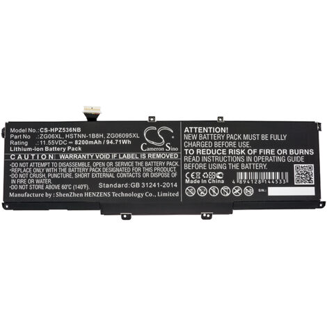 NX - Batterie ordinateur portable 11.55V 8200mAh - HSTNN-1B8HL07045-855L07351-