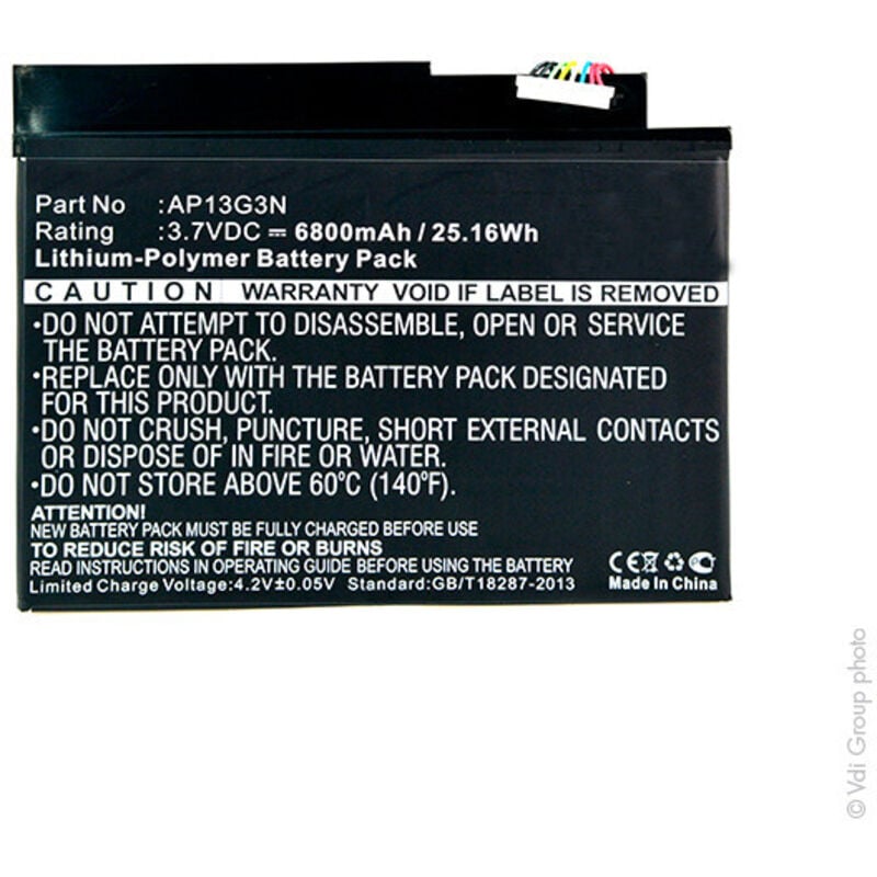 NX - Batterie tablette 3.7V 6800mAh - AP13G3N