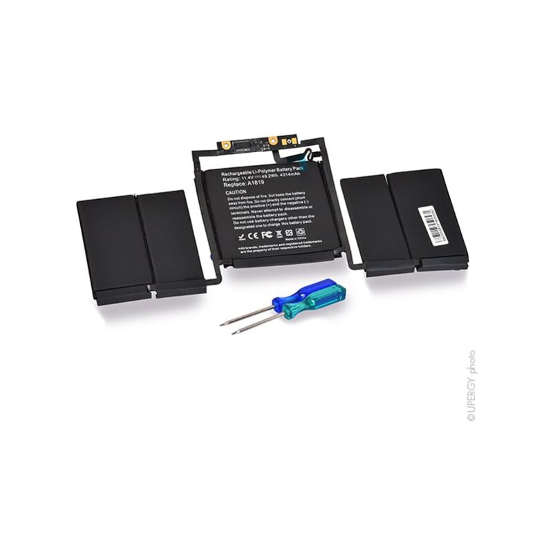 NX - Batterie ordinateur portable compatible Apple 11.4V 4314mAh - A1819