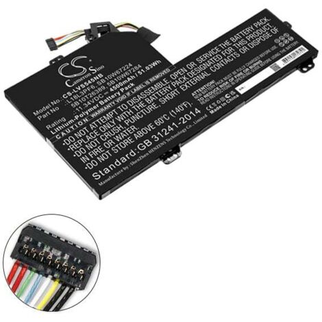 NX - Batterie ordinateur portable compatible Lenovo 11.34V 4500mAh - 5B10T26389