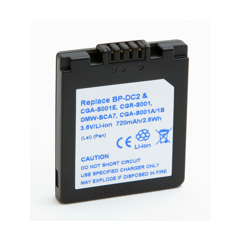 Batterie photo - caméra 3.6V 700mAh - BP-DC2BPDC2CGA-S001ECGAS0 - NX