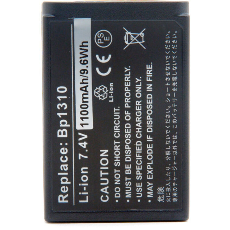 NX - Batterie photo - caméra 7.4V 1100mAh - BP-1310BP1310ED-BP1310