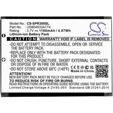 NX - Batterie  photo - caméra 3.7V 1100mAh - US804533A1T4LSQ-88