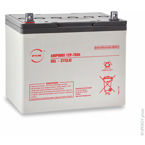 Batterie Solite Agm AGM. AGM70-GRIS. 70Ah 12V. Boîte L3
