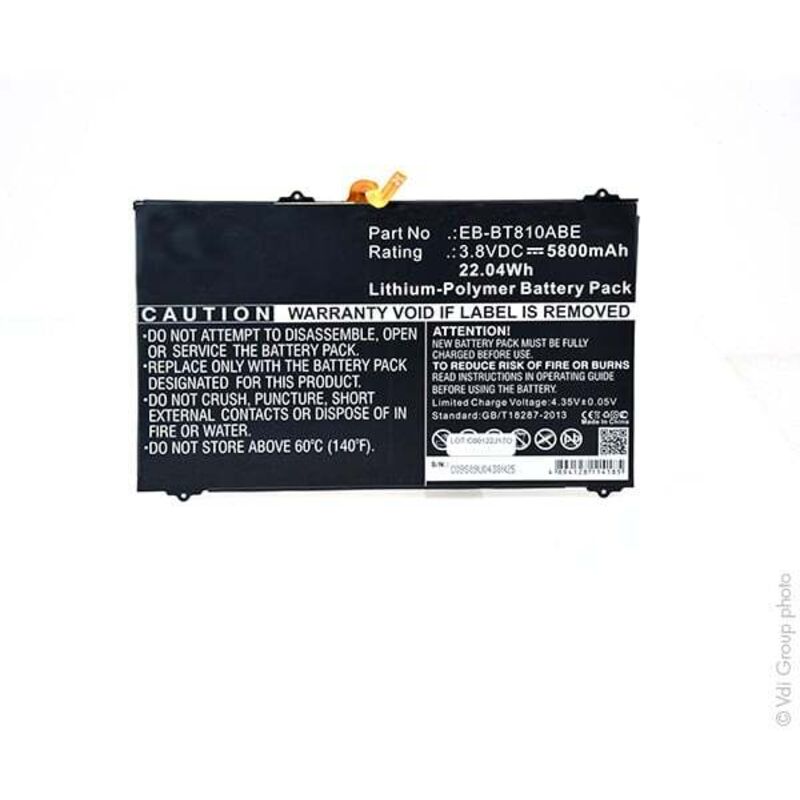 Batterie tablette 3.8V 5800mAh - EB-BT810ABAEB-BT810ABEEBBT810ABAEBBT810 - NX