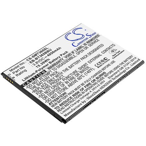 NX - Batterie tablette compatible Samsung Galaxy 3.8V 4050mAh - EB-BT365BBUEBBT