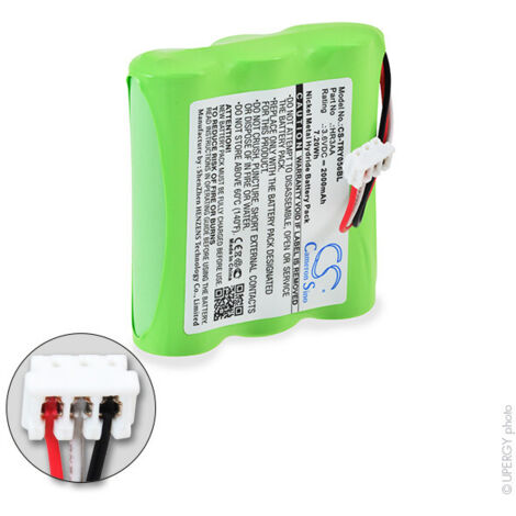 NX - Batterie télécommande de grue pour Tyro TY 55.00.56 3.6V 2000mAh - HR3AA