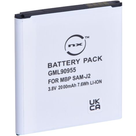 NX - Batterie téléphone, smartphone, GSM compatible Samsung 3.8V 2000mAh - EB-BG360BBEE