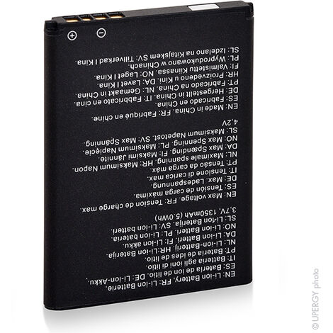 NX - Batterie téléphone portable pour Doro 3.7V 900mAh - 1001Piles
